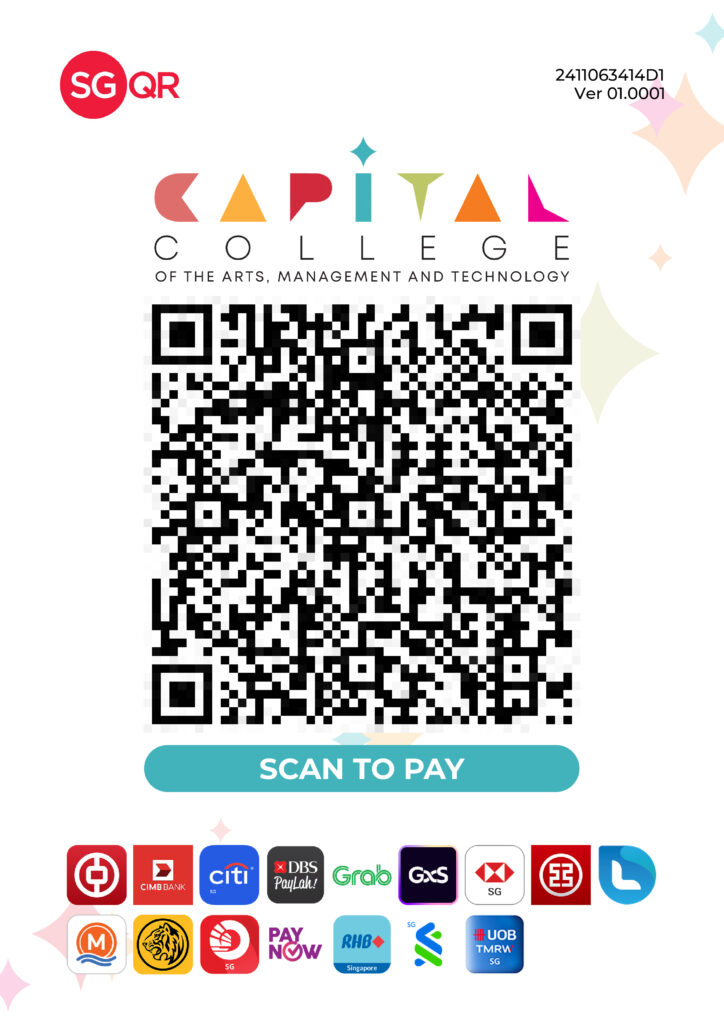 Mode of Payment - Capital College of the Arts, Management and Technology